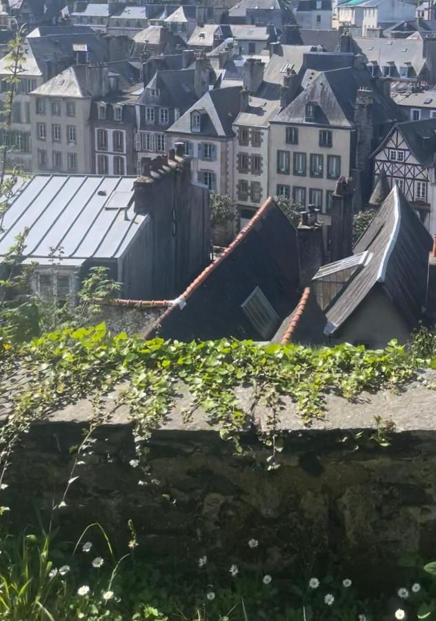 Cosy Et Jardin Panoramique Lägenhet Morlaix Exteriör bild
